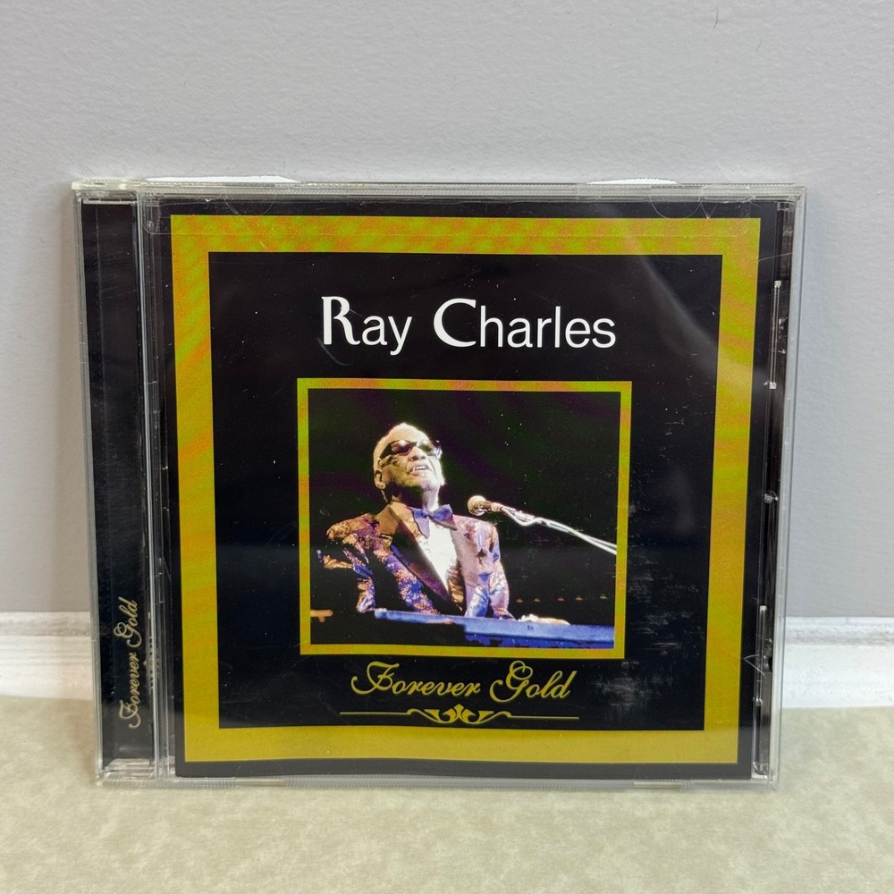 Ray Charles: Forever Gold‎ (CD Music Album 2002) 14 Tracks Classic Soul Blues